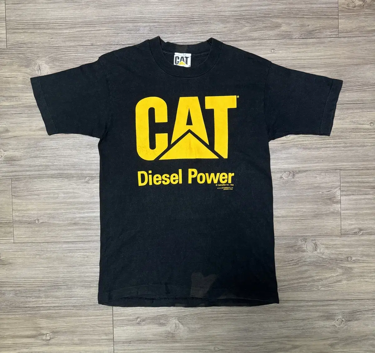 90s usa CAT Caterpillar 빈티지 티셔츠